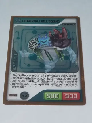 Card invizimals Elementale dell'Oceano nr. 006