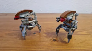 Lego Star Wars minifiguras Droideka Destroyer