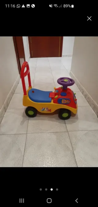 Correpasillos infantil