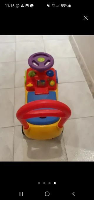 Correpasillos infantil