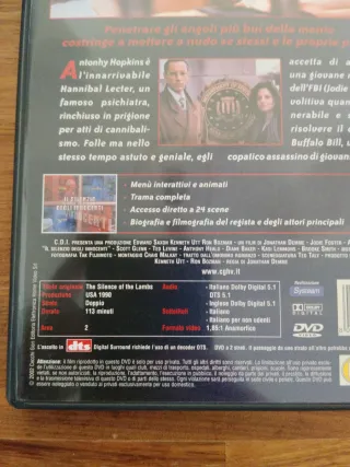 DVD Il Silenzio degli Innocenti