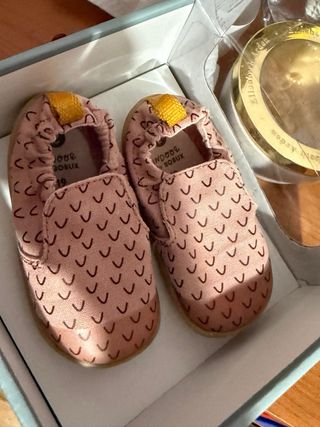 Pantofole Bobux bimba rosa fantasia