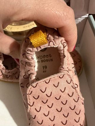 Pantofole Bobux bimba rosa fantasia