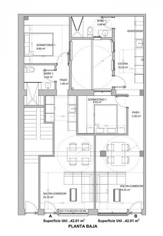 Casa pareada en venta en Elda