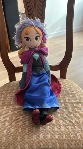 Muñeca de trapo estilo Anna Frozen