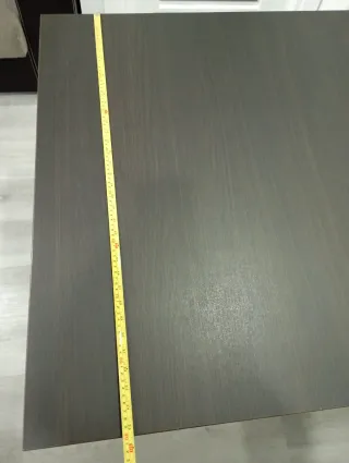 Mesa extensible comedor y 4 sillas madera