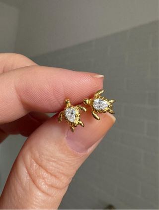 Orecchini in argento 925 placcati oro 18K