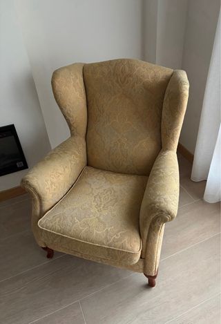 Butaca sillón individual tela