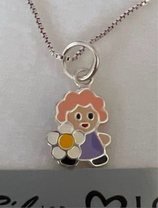 Conjunto Collar y Pendientes Niña Flor