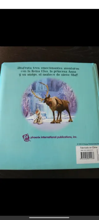 Cuentos FROZEN + regalo