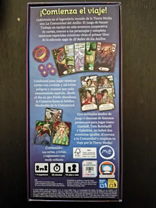 La Comunidad del Anillo: Juego de bazas.