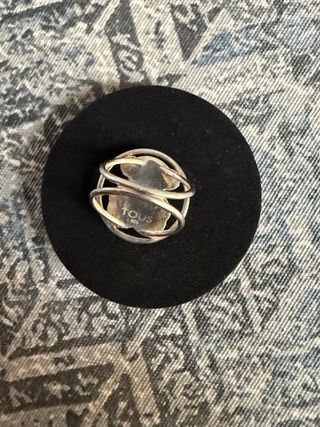 Anillo Tous Oso Nácar Plata