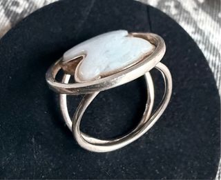 Anillo Tous Oso Nácar Plata