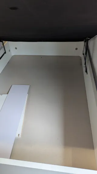 Colchón Flex 135cm con canapé blanco