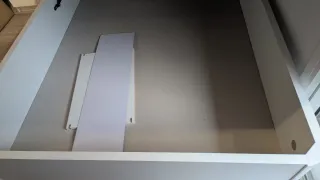 Colchón Flex 135cm con canapé blanco