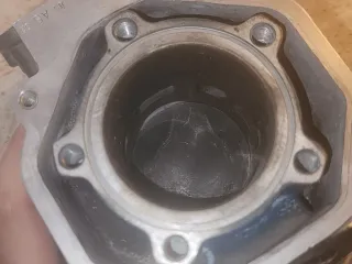 Motor Aprilia Rotax 125cc 2T Cilindro con pistón