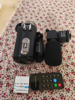 Videocámara Full HD + Accesorios