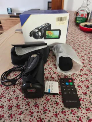 Videocámara Full HD + Accesorios