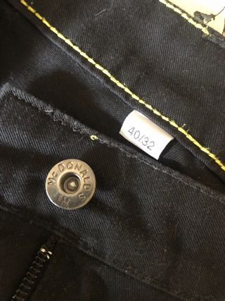 Pantalones negros loneta