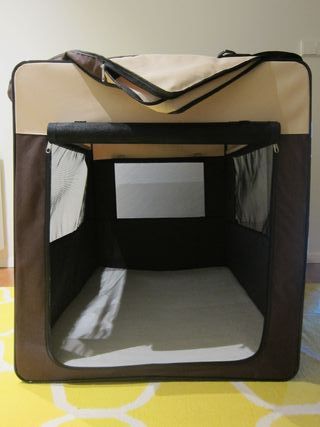 caseta plegable para mascotas