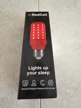 Bombilla terapia luz roja