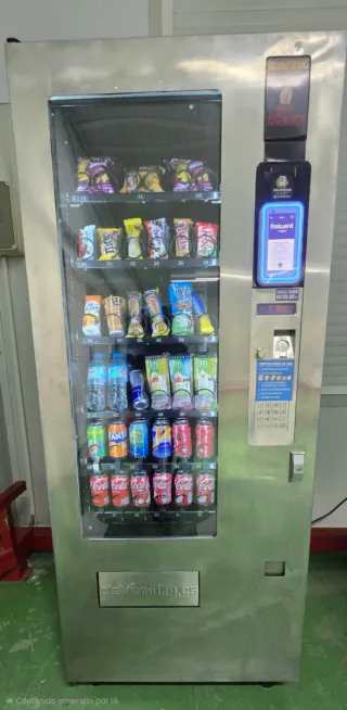 Máquina Vending Snacks y Bebidas vending