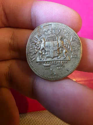 Peso monetale Doppia Genova L