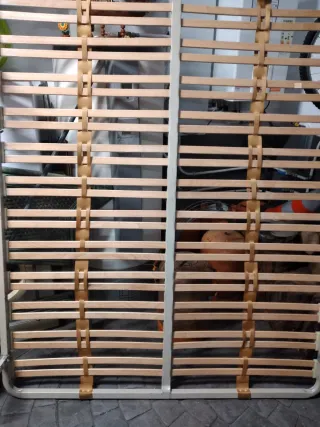 Somier Matrimonio 150x180 Reforzado cabezal bambu