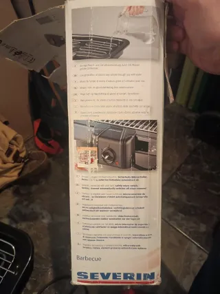 Grande barbecue elettrico Severin