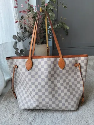 Louis Vuitton Neverfull MM Damier Azur