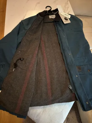 Parka Carhartt Verde Azulado