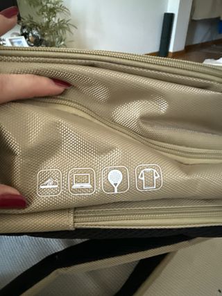 Mochila Bullpadel Delfi Brea Beige