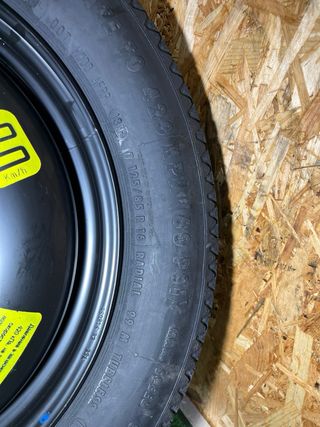 Rueda repuesto Continental 125/85 R16 + Gato