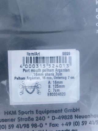 Material equitación