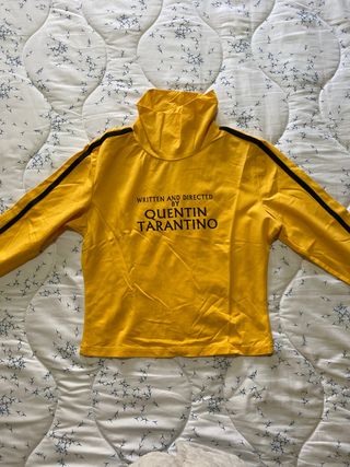 Camiseta Amarilla Cuello Alto Tarantino M