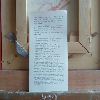 Quadro Pitocco donna con cornice dorata olio tela