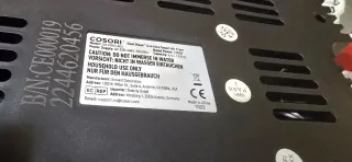 Freidora de aire COSORI 6.4L No se hace envío.