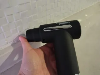 Pistola Masajeador eléctrico programable.