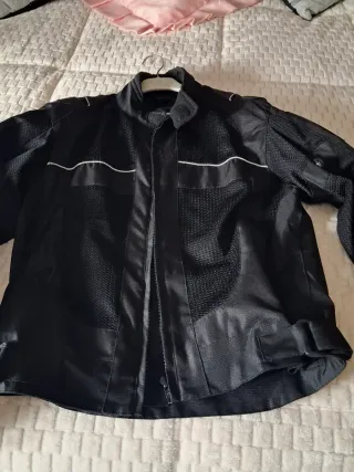 Chaqueta Cordura Moto Negra