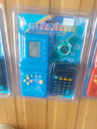 Pack Tetris, Relógio e Calculadora