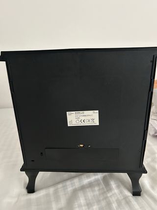 Chimenea decorativa a pilas