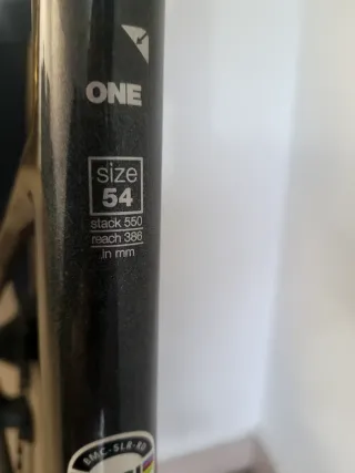 Bicicleta BMC Team Machine SLR01 Talla 54