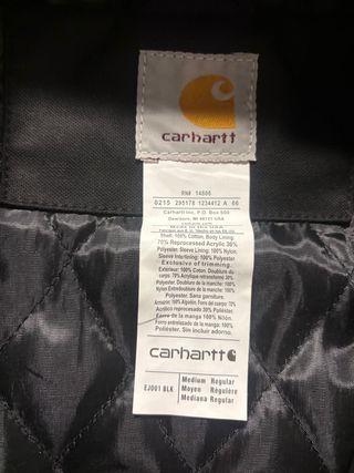 Jacket Carhartt Rework Negra