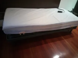 Somier articulado motor y colchón viscoelástico