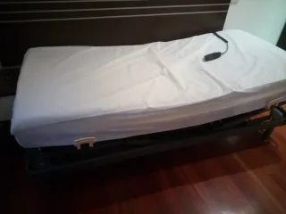 Somier articulado motor y colchón viscoelástico