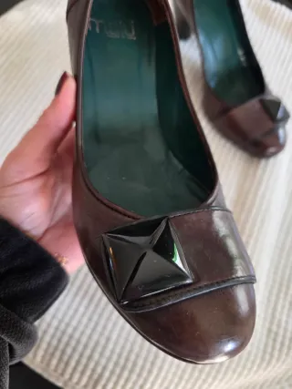 Scarpe Malú tacco alto marrone