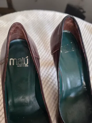Scarpe Malú tacco alto marrone