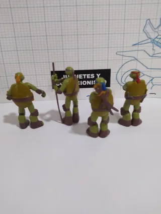 Lote Tortugas Ninja PVC