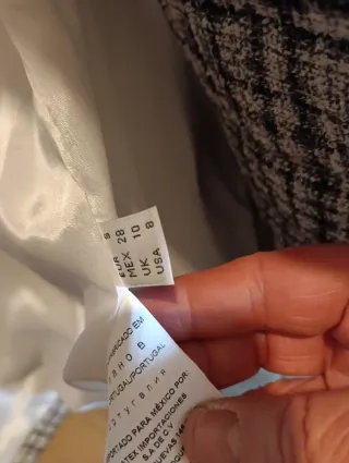 Chaqueta Roberto Verino S oversize sin estrenar.