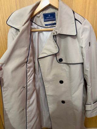 Gabardina Valecuatro Beige Talla M